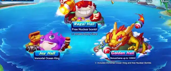 Bombing Fishing gemple 100Casino